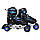 Роликові ковзани SportVida 4 в 1 SV-LG0030 Size 39-42 Black/Blue, фото 7