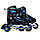 Роликові ковзани SportVida 4 в 1 SV-LG0030 Size 39-42 Black/Blue, фото 3