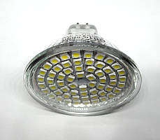 Лампа світлодіодна Epistar MR-16 3 W 6400 K 3528 60 LED зі склом