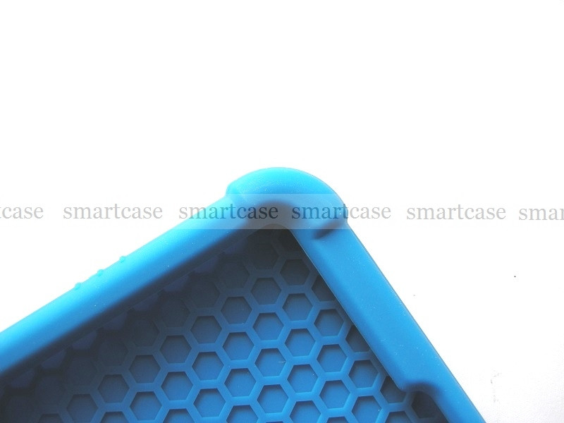 Синий мягкий чехол бампер с подставкой для Xiaomi Mi pad 4, mipad 4 8 дюймов stand TPU case противоударный - фото 2 - id-p831766115