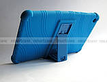 Синій м'який чохол бампер з підставкою для Xiaomi Mi pad 4, mipad 4 8 дюймів stand TPU case протиударний, фото 4