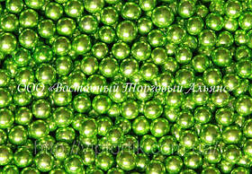 Декоративні перлини — Серця срібні 100 г