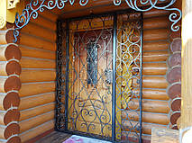 Кованые решетчатые двери 5