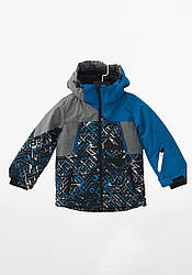 Куртка лижна дитяча Just Play синій / сірий (B5001-blue) — 110
