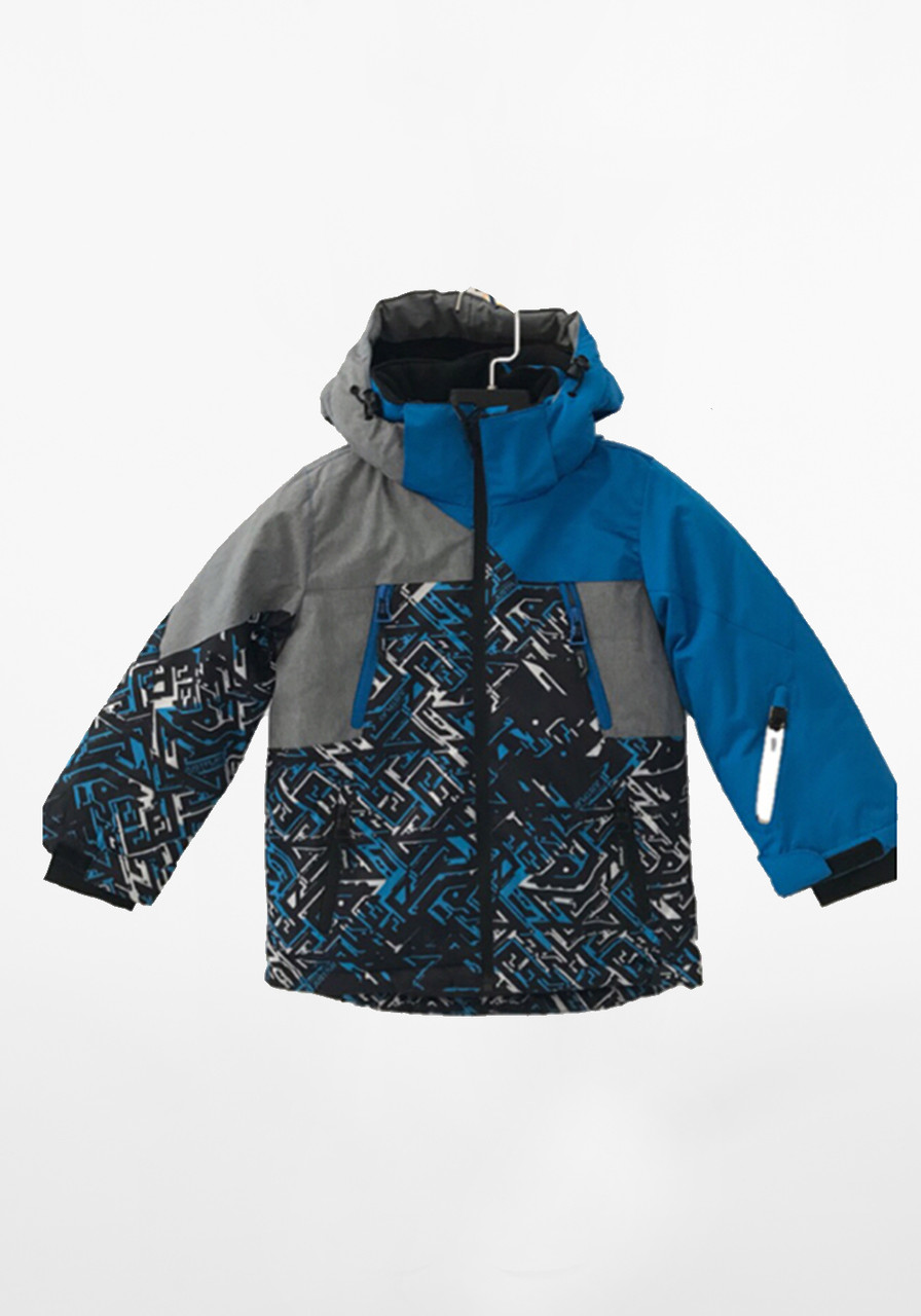 Куртка лижна дитяча Just Play синій/сірий (B5001-blue) — 116
