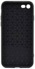 Чохол-накладка YCT для iPhone 7/8 (4.7") TPU+PC з тисненням Квіти - синій фон, фото 4