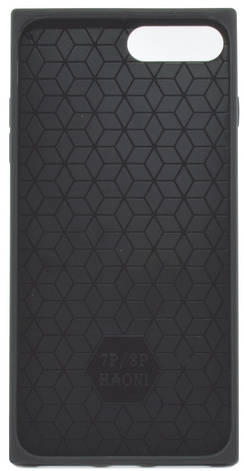 Чохол-накладка YCT для iPhone 7/8 Plus (5.5") TPU+Glass прямокутний Заєць Синій, фото 3