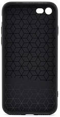 Чохол-накладка YCT для iPhone 7/8 (4.7") TPU+PC з тисненням Квіти - білий фон, фото 5