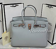 Сумка Hermes Birkin Гермес голубая