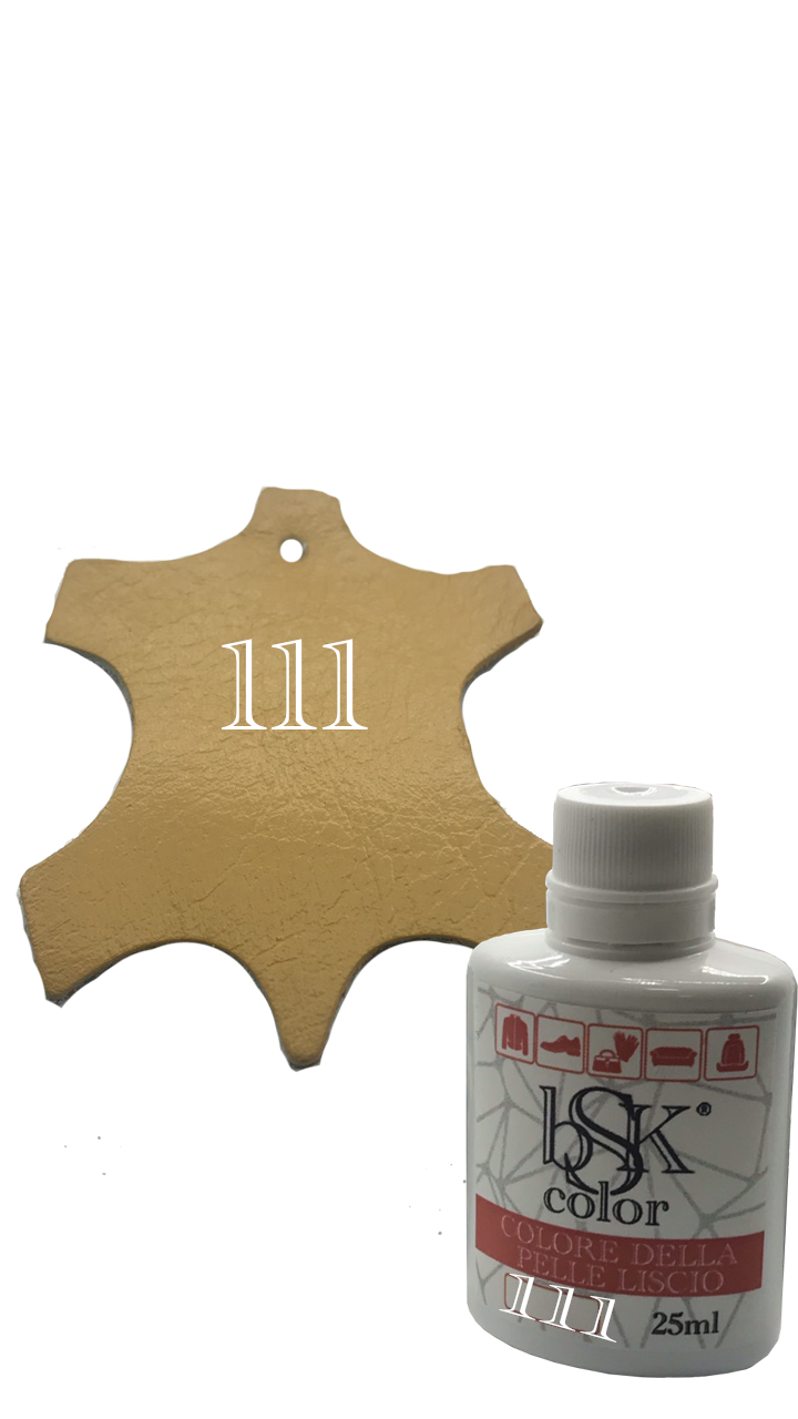 Фарба для гладкої шкіри шафрановий 25ml No111, фото 1