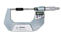 Мікрометр цифровий Shahe 75-100 mm / 0-1"0.001 (5203-100) в водозащищенном металевому корпусі IP 65
