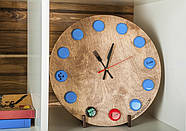 Дерев'яний настінний годинник Caps Watch, фото 2