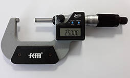 Мікрометр цифровий KM-2133-50 / 0.001 (25-50 мм) у водозащищенном металевому корпусі IP 65