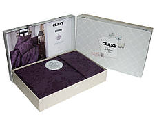 Комплект постільної білизни Clasy Satin Євро сатин арт.Mandela_V2, фото 3