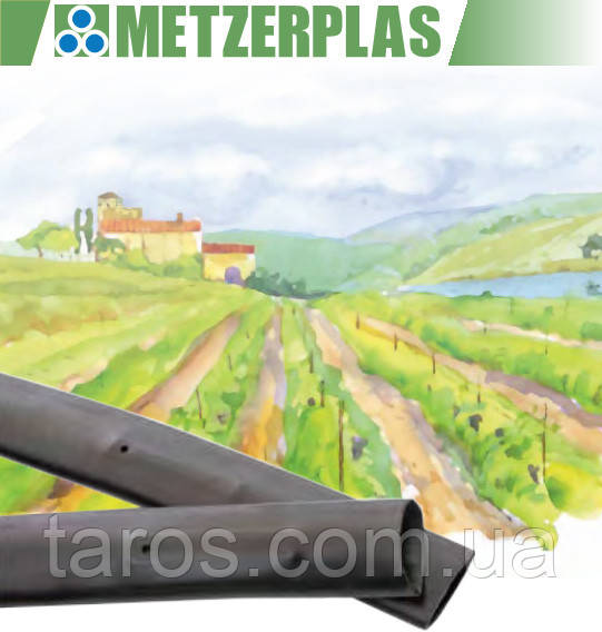 Стрічка крапельна LIN Metzerplas 16 мм, 6 мл, крок 33 см, 0,8 л/год
