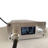 KSGER STM32 OLED Акумуляторна паяльна станція на жалях Hakko T12, фото 4