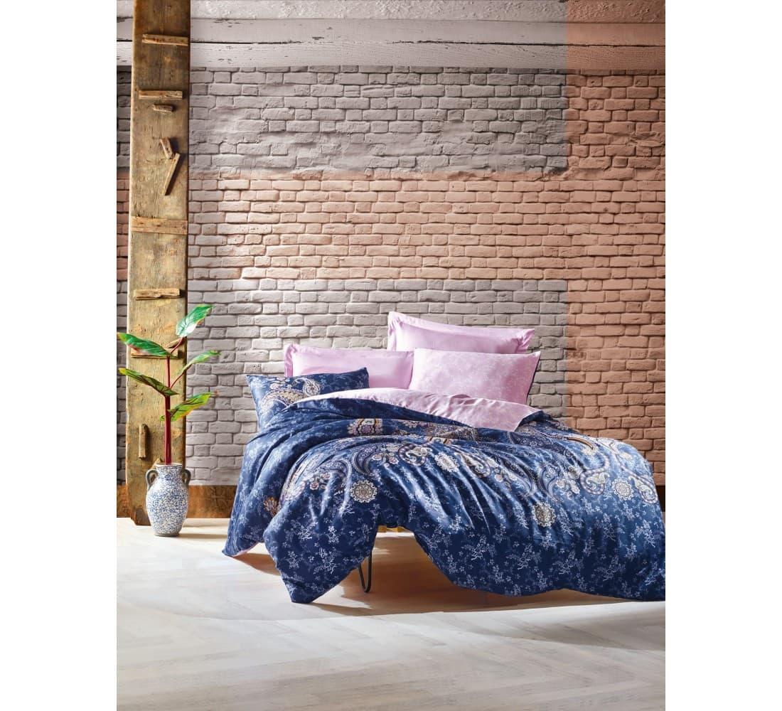 Постільна білизна Cotton Box ROYAL SATEN ELITA LILA євро - 4 наволочки