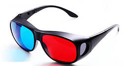 Анагліфние 3D стерео окуляри 3Д для New Style