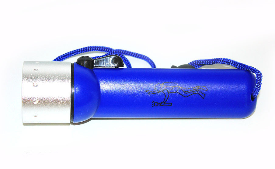 Підводний ліхтар для дайвінгу ліхтарик, Blue, фото 1