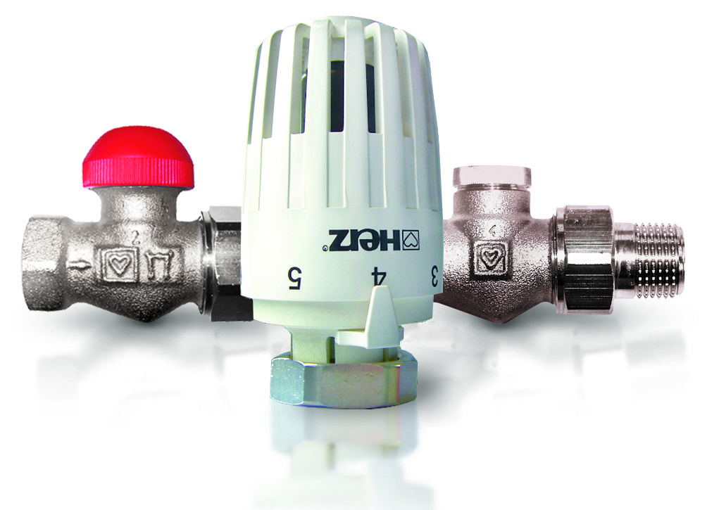 Термостатичний комплект HERZ Project (TS-90-V) прямий 1/2"  (V772363)