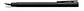 Ручка перова Faber-Castell NEO Slim Metal Black чорний метал, перо F, 342301, фото 3