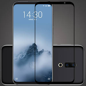 Захисне скло для Meizu 16X (чорне, біле, золоте)