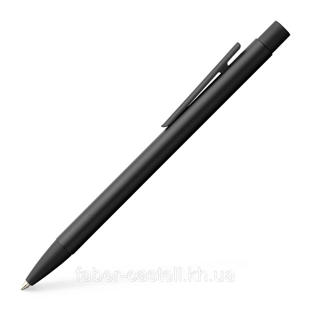 Кулькова ручка Faber-Castell NEO Slim Metal Black чорний метал, 342320