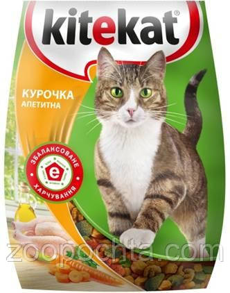 Сухий корм Kitekat Апетитна курочка для дорослих кішок 12КГ, фото 1