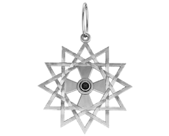 Підвіска - кулон срібний Зірка Ерцгамми
