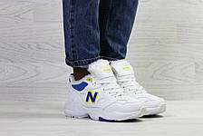 Зимові жіночі кросівки New Balance 608,білі з синім, фото 3
