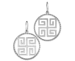 Підвіска - кулон срібна Духовна свастика