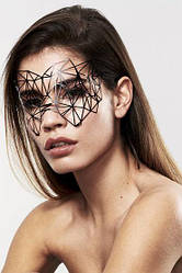 Маска на очі Bijoux Indiscrets Kristine Mask чорна