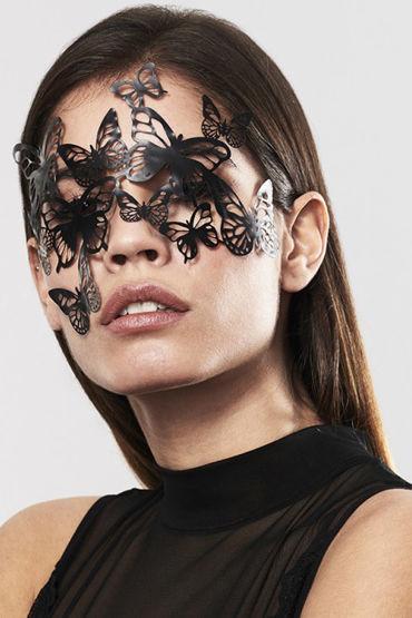 Маска на очі Bijoux Indiscrets Sybille Mask чорна, фото 1
