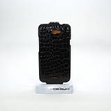 Чехол Covert Leather Flip HTC One X black, фото 2