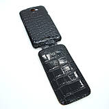 Чехол Covert Leather Flip HTC One X black, фото 3