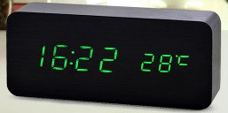 Електронний настільний годинник VST-862-4 (салатова підсвітка)