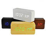 Електронний настільний годинник VST-862-4 (салатова підсвітка), фото 2