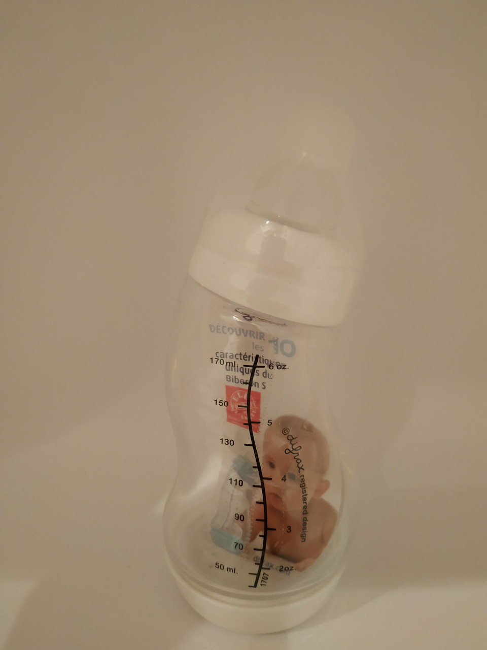 Пляшечка для годування Difrax Нідерланди 170 мл 0+