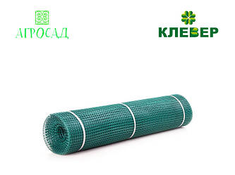 Сітка декоративна пластикова 1 х 20 м (темно - зелена) 13 * 13 мм