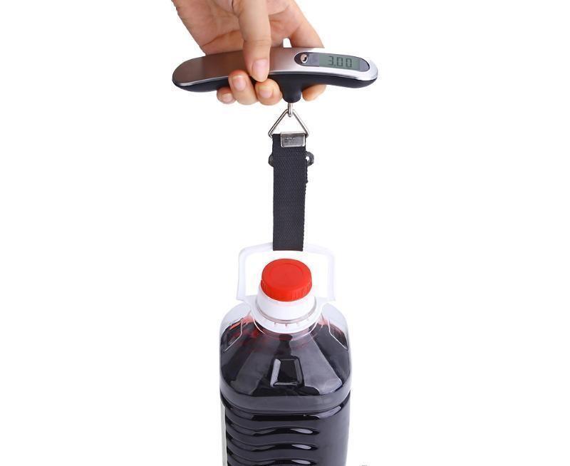 Дорожные электронные весы для взвешивания багажа оригинальный подарунок прикольный, фото 1