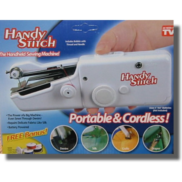 Мини ручная швейная машинка Handy Stitch, The Handheld Sewing Machine - фото 2 - id-p72415363