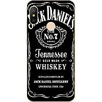 Силіконовий чохол бампер для Xiaomi Redmi S2 з малюнком Jack daniel's