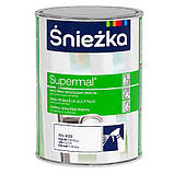 Емаль по дереву та металлу Sniezka Supermal ШОКОЛАДНА 10 л RAL8017, фото 2