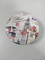 Коробочка железная с надписью rose classic floral