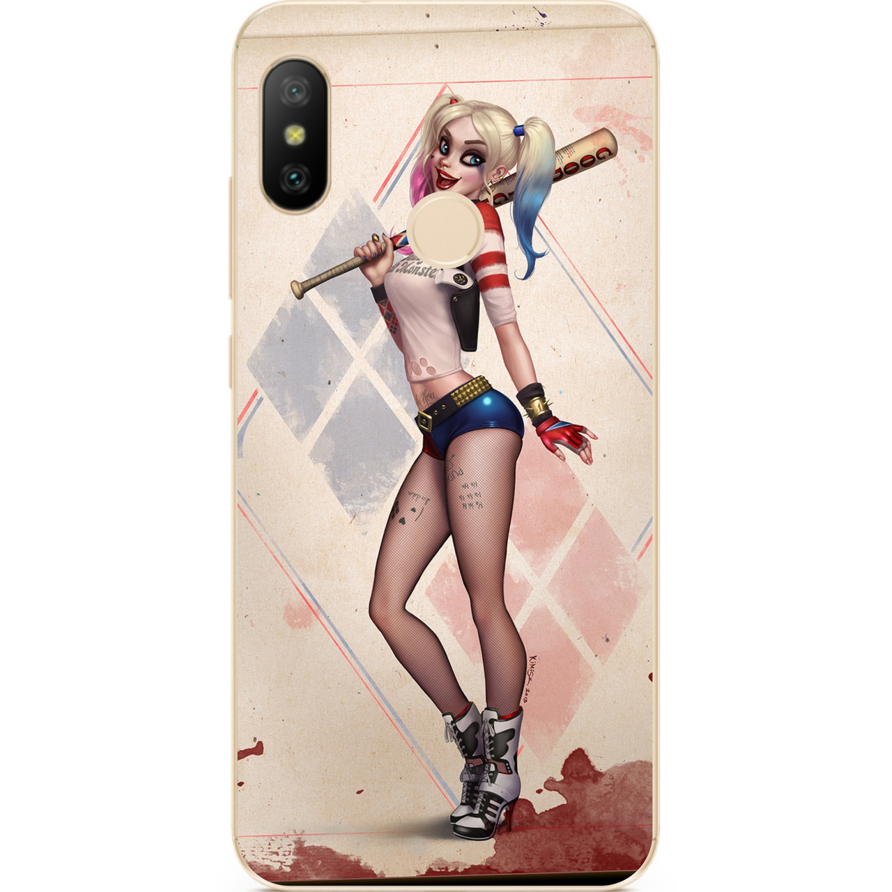 Силіконовий чохол для Huawei P20 Lite з малюнком Харлі Квінн