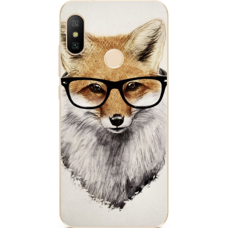 Чохол силіконовий для Huawei P Smart 2019 з малюнком Лисиця