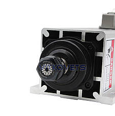 Шпиндель (з фланцем) GDZ93Х82-3.5, 3.5 kw, ER20, 15 А з повітряним охолодженням, 4 керамічні підшипники, фото 2