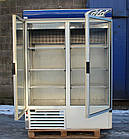 Холодильна шафа вітрина "COLD SW-1400" (Польща) 1400 л. Б/у, фото 4