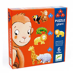 Пазл Djeco гігант Мавпа Остін та його друзі DJ07114