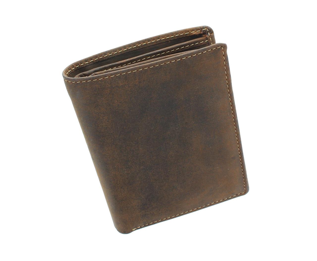 Вертикальне чоловіче портмоне Visconti 709 oil tan (Великобританія)